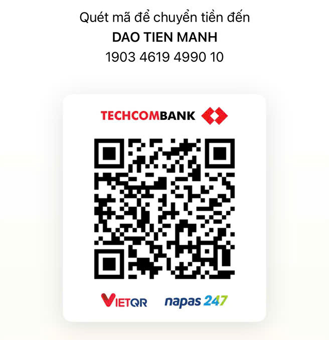 QR Code Techcombank